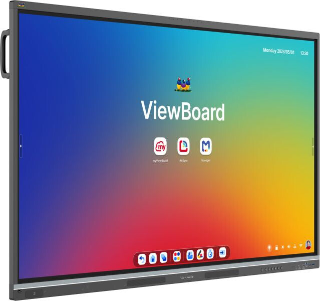 Viewsonic IFP6551-3C interactive whiteboard 165.1 cm (65") 3840 x 2160 pixels Touchscreen Black