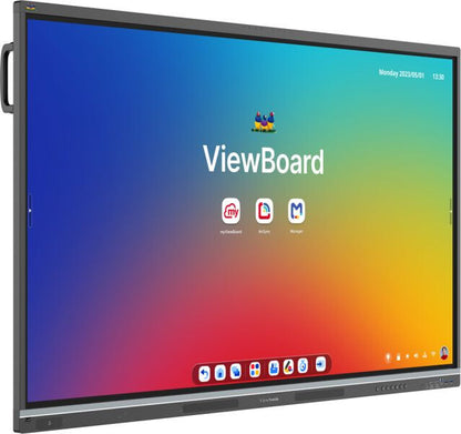 Viewsonic IFP6551-3C interactive whiteboard 165.1 cm (65") 3840 x 2160 pixels Touchscreen Black