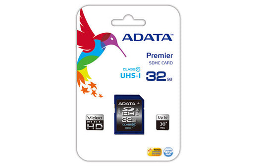 ADATA Premier SDHC UHS-I U1 Class10 32GB memory card