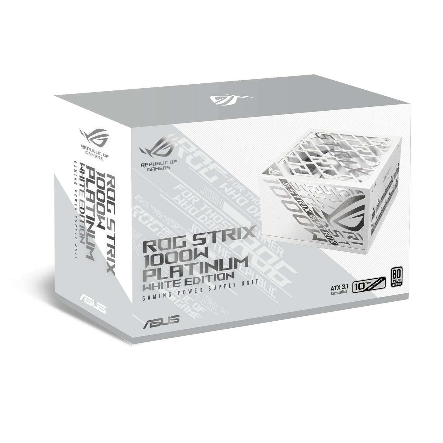 ASUS ROG -STRIX-1000P-GAMING-WHITE power supply unit 1000 W 20+4 pin ATX ATX