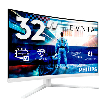 Philips Evnia 5000 32M2C5501/00 computer monitor 80 cm (31.5") 2560 x 1440 pixels Quad HD LCD White