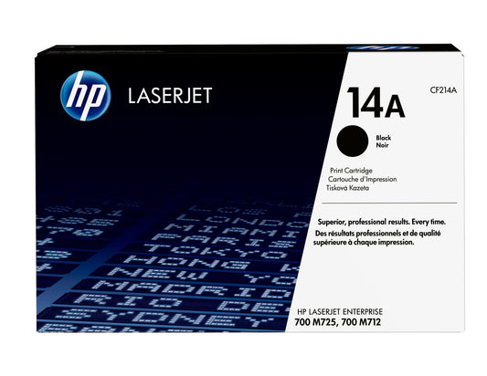 HP 14A Black Original LaserJet Toner Cartridge