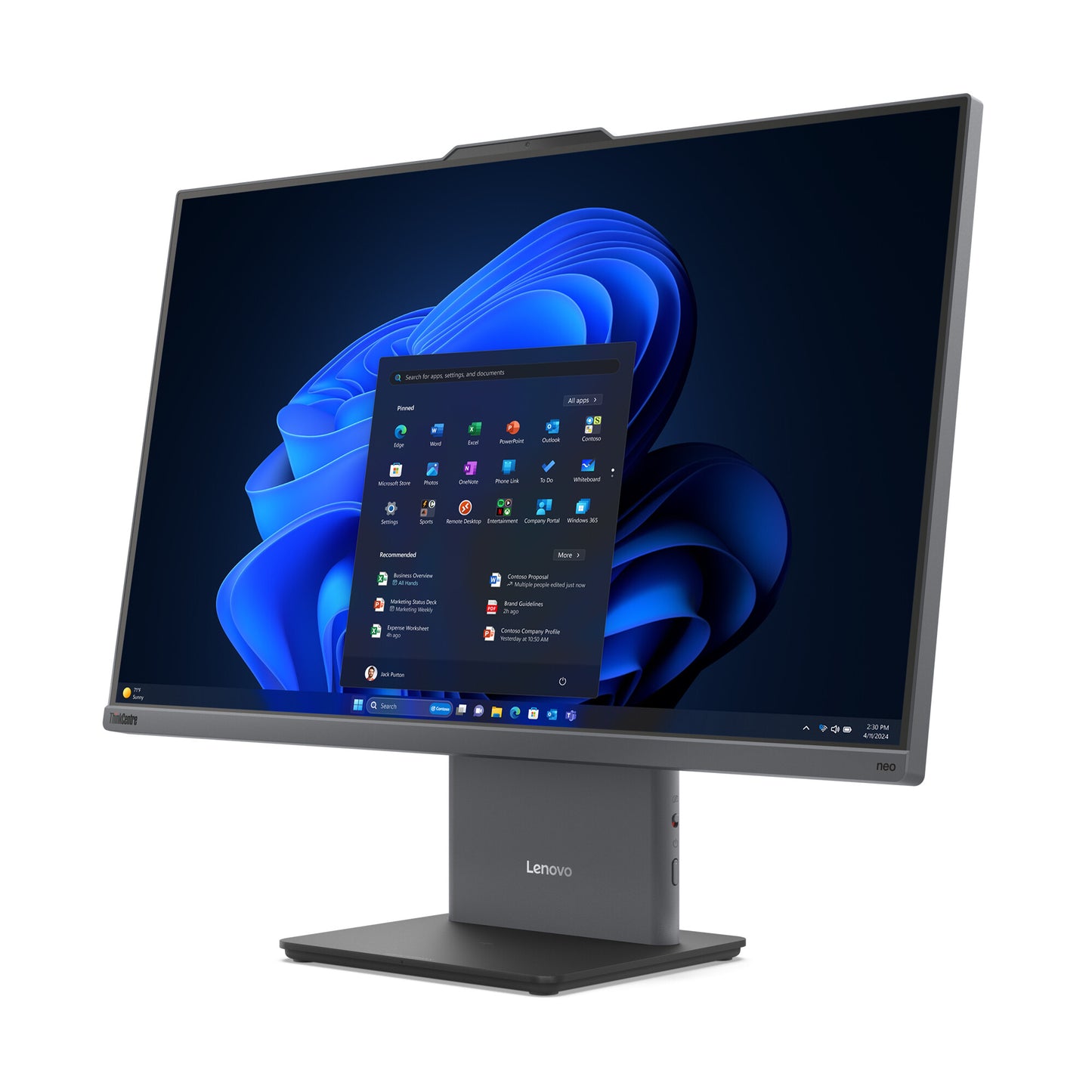 Lenovo ThinkCentre neo 50a 27 Gen 5 Intel® Core™ i7 i7-13620H 68.6 cm (27") 1920 x 1080 pixels All-in-One PC 16 GB DDR5-SDRAM 512 GB SSD Windows 11 Pro Wi-Fi 6 (802.11ax) Grey