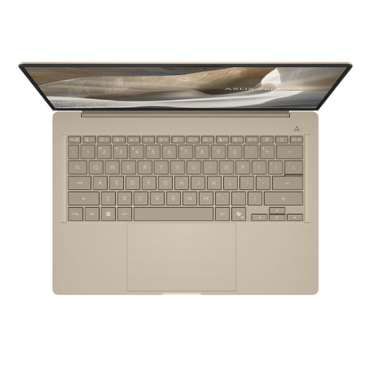 ASUS Zenbook A14 UX3407NA-QD148W Copilot+ PC Snapdragon X2E-88-100 Laptop 35.6 cm (14") WUXGA 16 GB LPDDR5x-SDRAM 1 TB SSD Wi-Fi 7 (802.11be) Windows 11 Home Beige