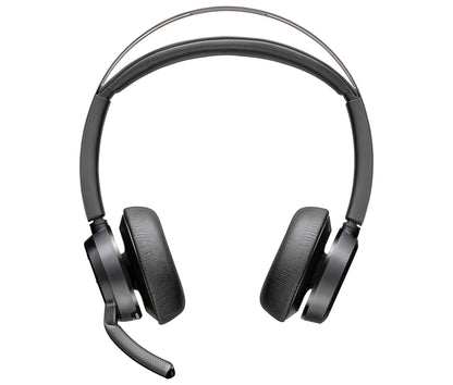 Poly Voyager Focus 2 USB-C-C Headset +USB-C/A Adapter +Charging Stand
