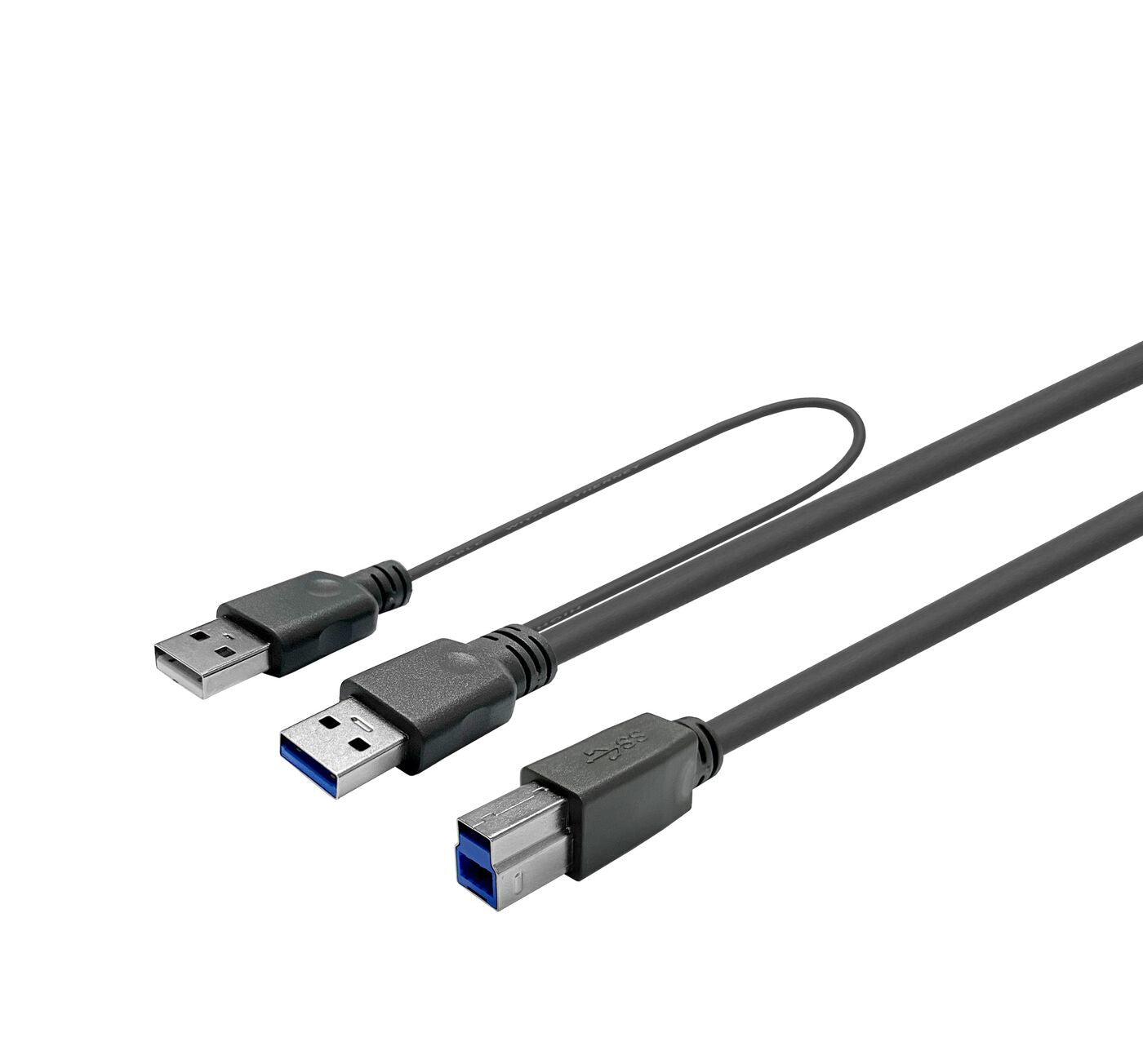 Vivolink PROUSB3AB7C-DUAL USB cable USB 3.2 Gen 1 (3.1 Gen 1) 7 m USB A USB B Black