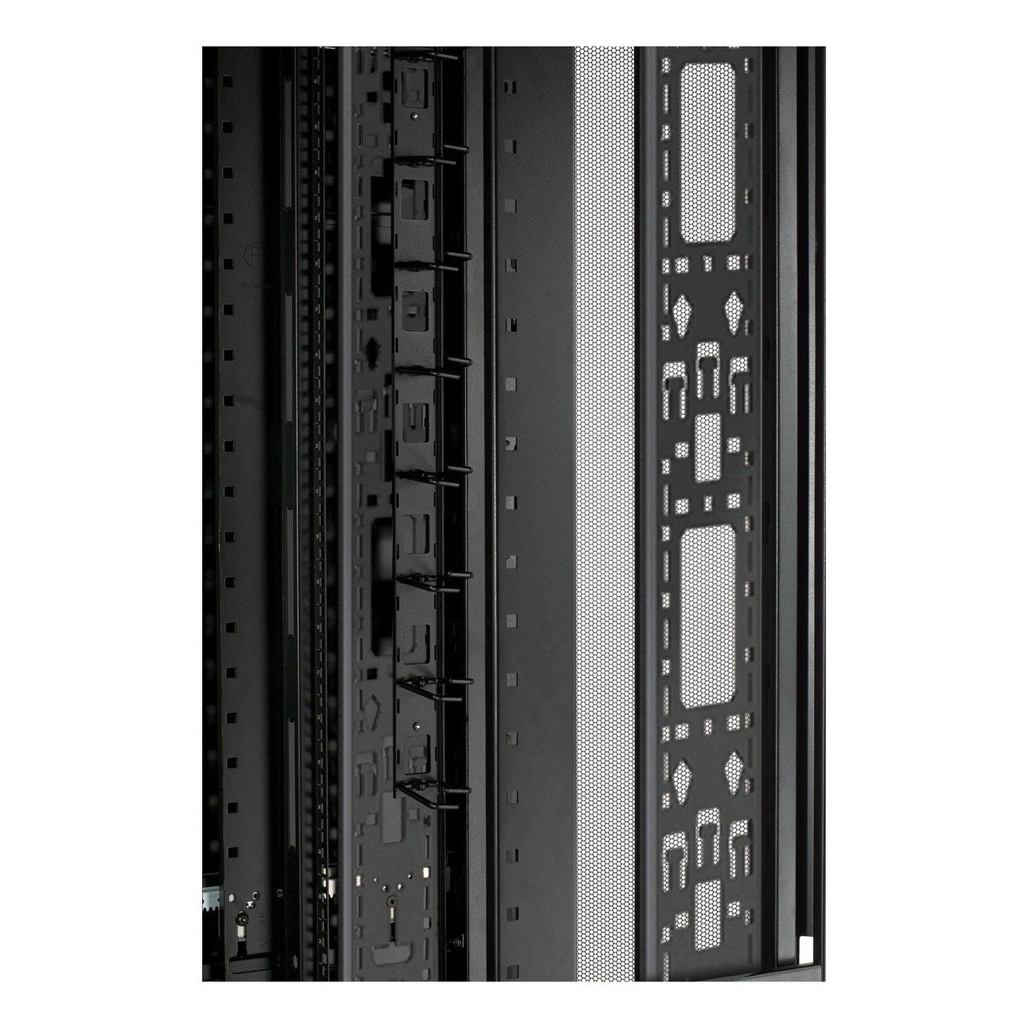 APC NetShelter Cable Management, Vertical Cable Manager, for NetShelter SX 42U, Set of 2, Black, 117 x 1930 x 130 mm