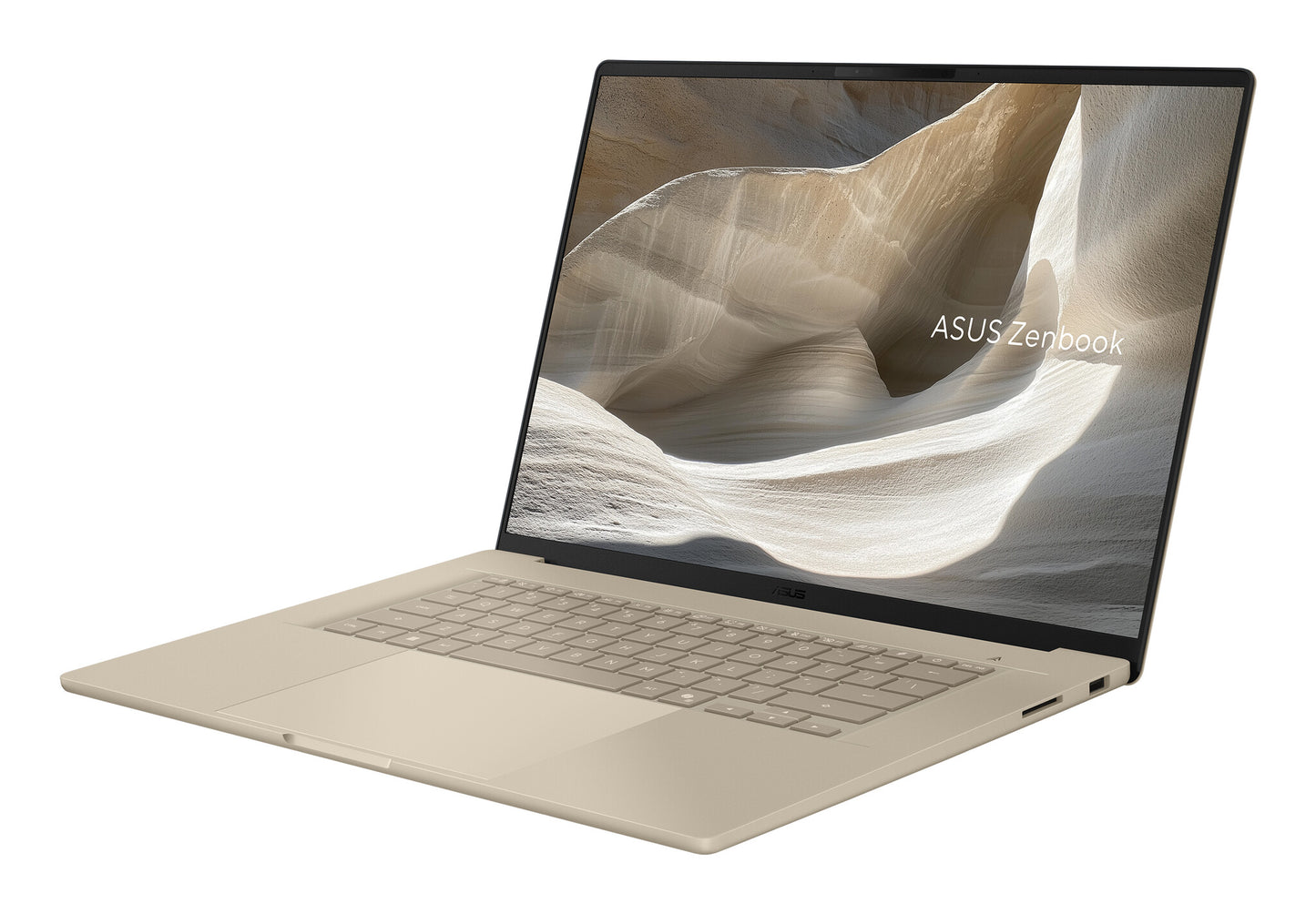 ASUS Zenbook A16 UX3607OA-SQ005W Copilot+ PC Snapdragon X2E-94-100 Laptop 40.6 cm (16") 3K 48 GB LPDDR5x-SDRAM 1 TB SSD Wi-Fi 7 (802.11be) Windows 11 Home Beige