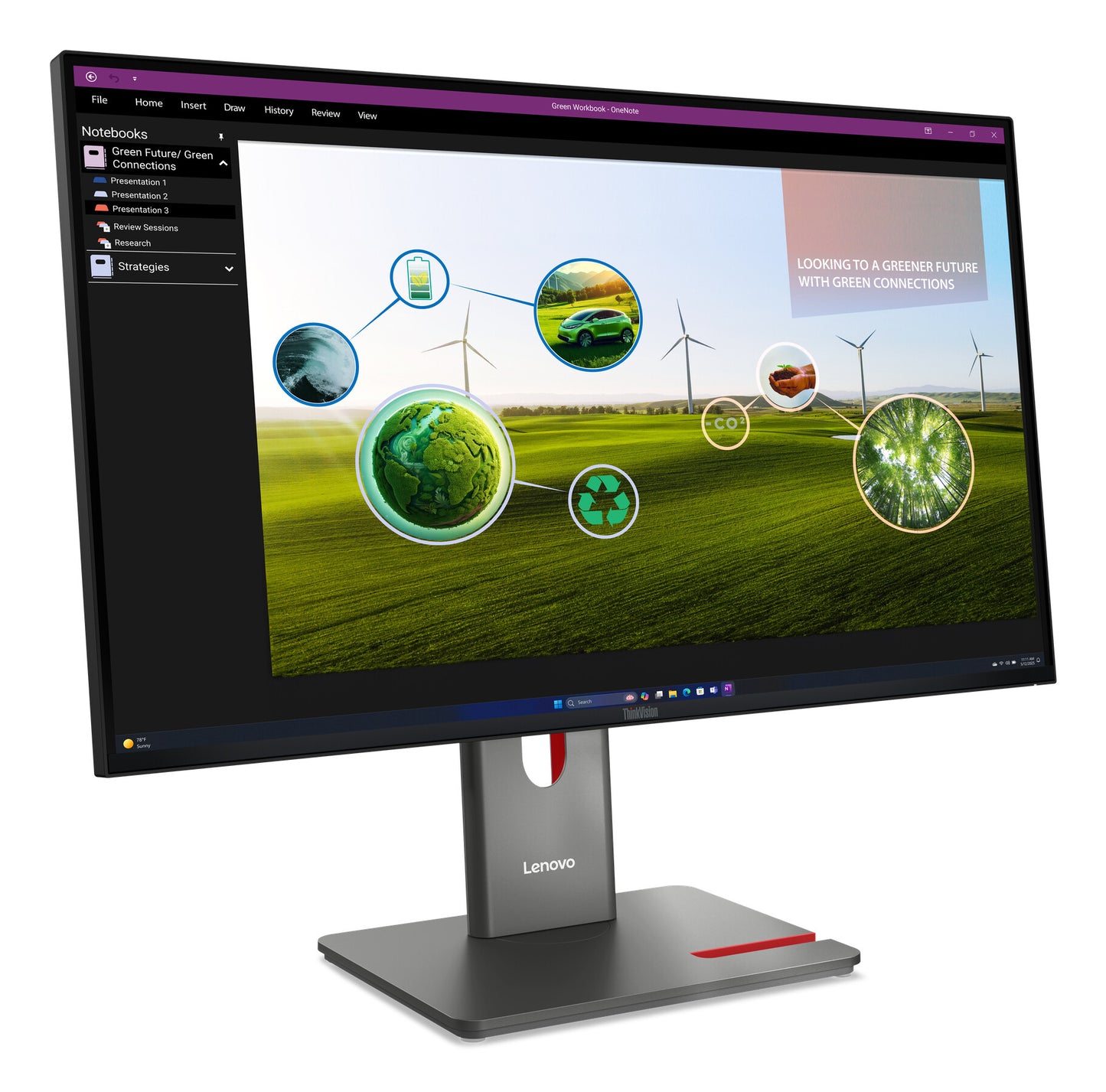 Lenovo ThinkVision P27Q-40 Monitor