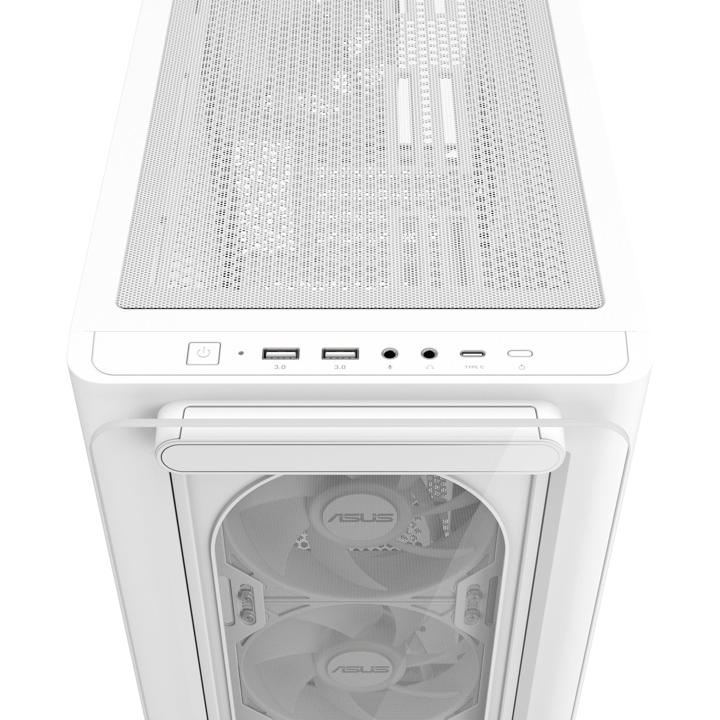 ASUS A23 PLUS TG ARGB WHITE Micro Tower