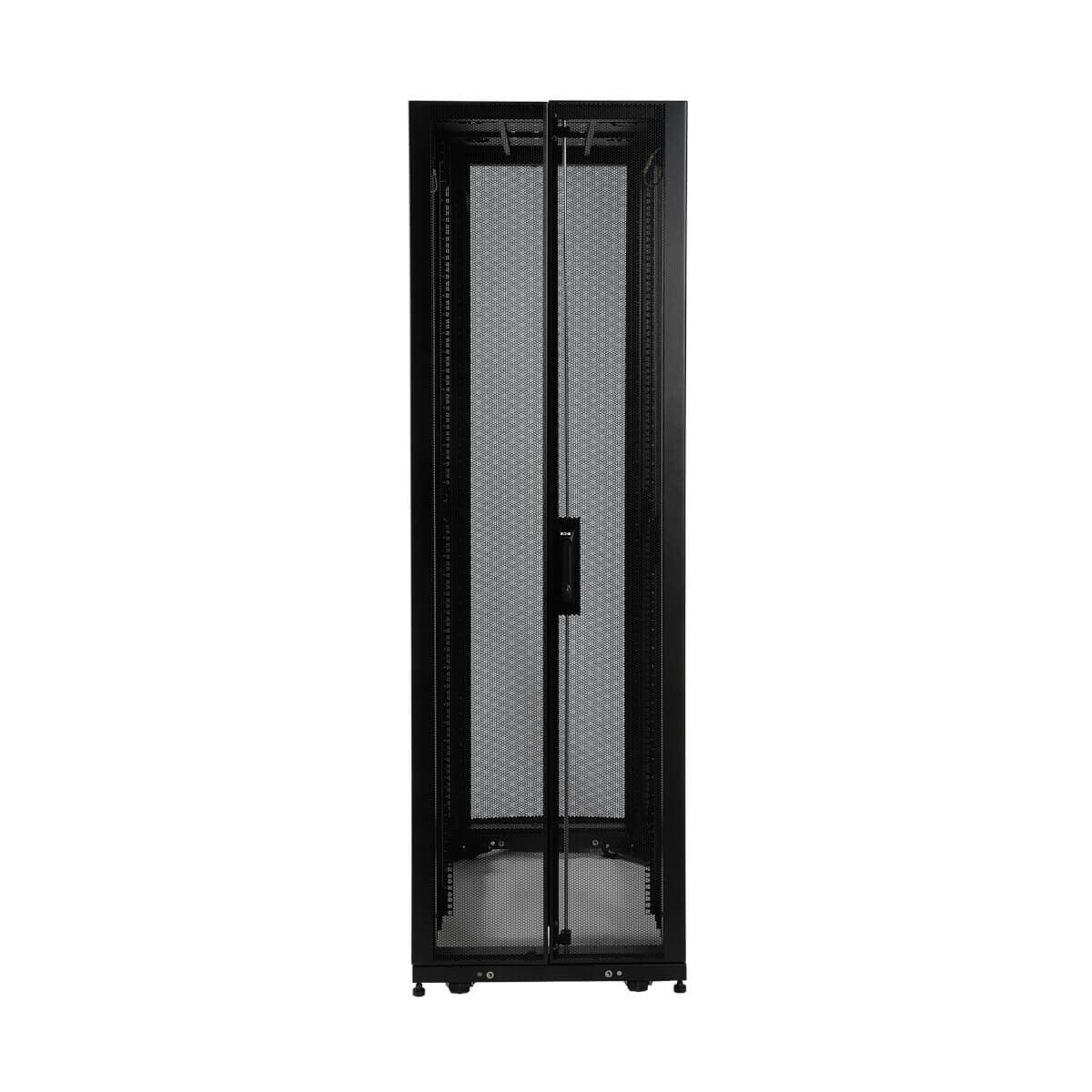 Tripp Lite SR42UB SmartRack 42U Standard-Depth Rack Enclosure Cabinet with Doors and Side Panels