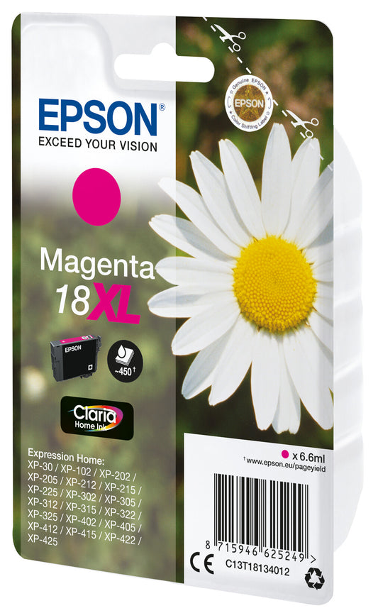 Epson Daisy 18XL Claria Home Single Magenta ink cartridge