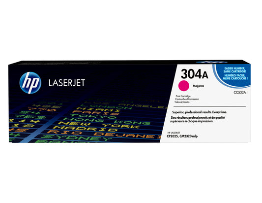 HP 304A Magenta Original LaserJet Toner Cartridge
