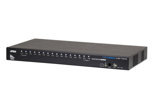 ATEN CS17916 KVM switch, Rack mounting, black
