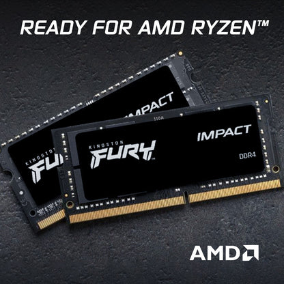 Kingston Technology FURY 64GB 3200MT/s DDR4 CL20 SODIMM (Kit of 2) Impact