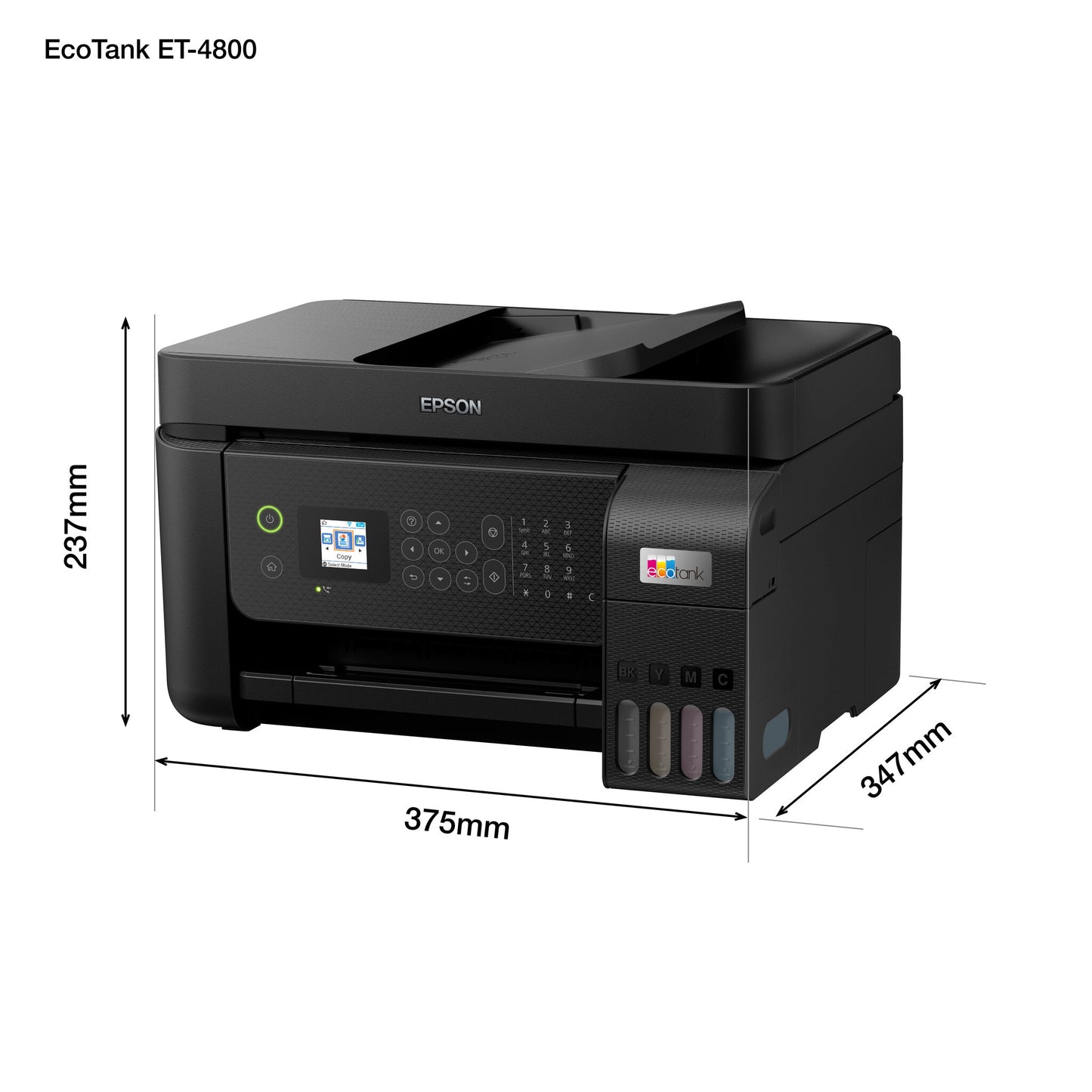 Epson EcoTank ET-4800 Inkjet A4 5760 x 1440 DPI 33 ppm Wi-Fi