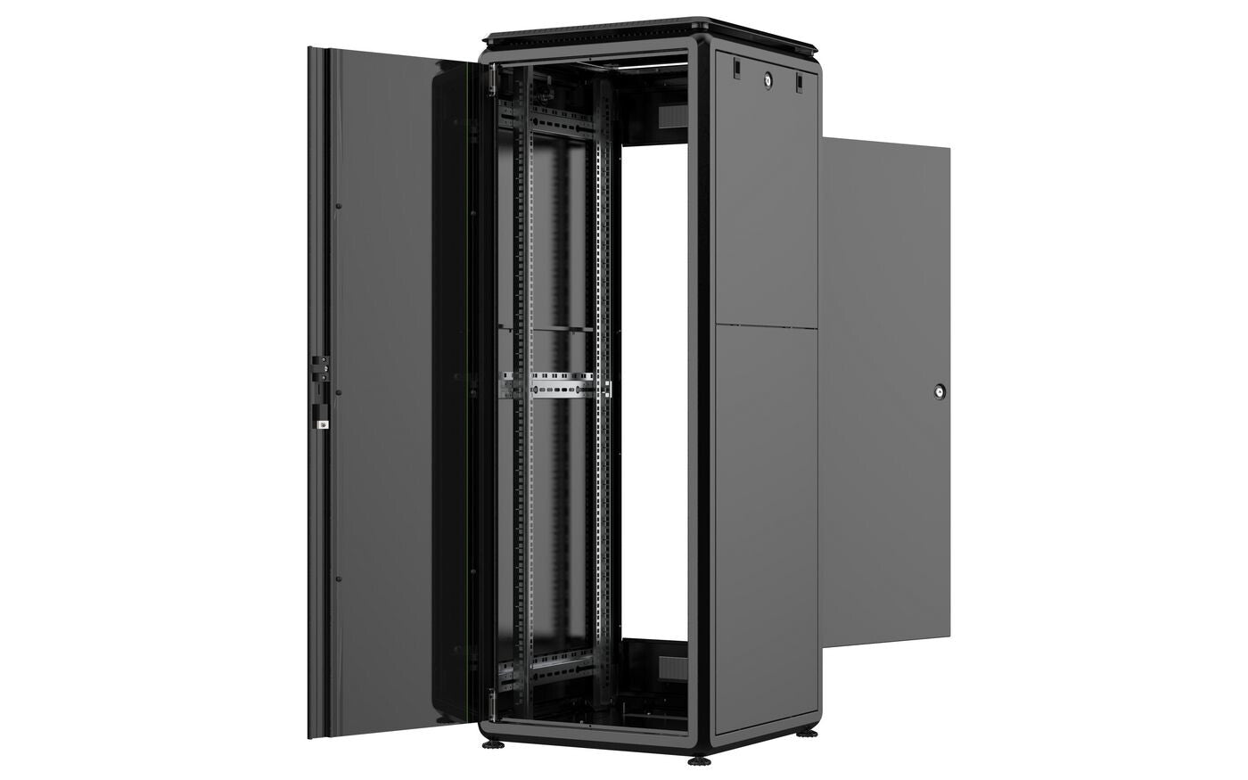Lanview RDL32U66BL rack cabinet 32U Freestanding rack Black