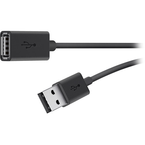 Belkin USB 2.0 A M/F 4.8m USB cable USB A Black