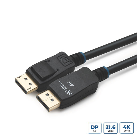 Microconnect DP-MMG-180 DisplayPort cable 1.8 m Black