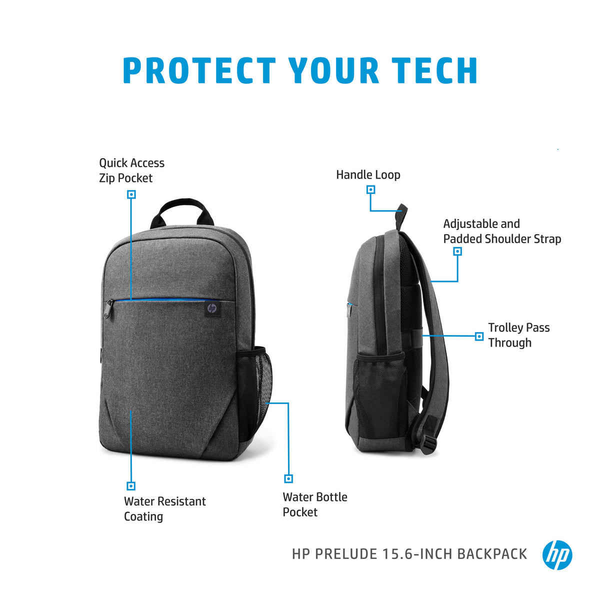 HP Prelude 15.6-inch Backpack