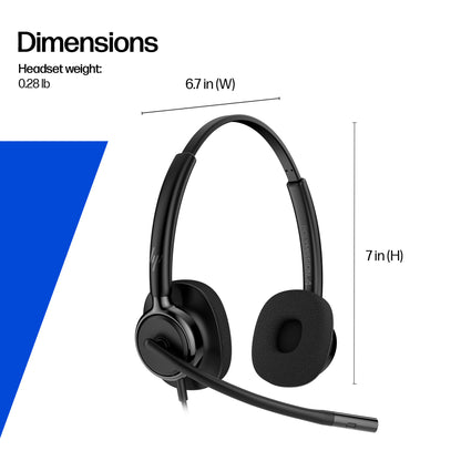 HP Poly Mission 415 Monaural USB Wired Headset (Bulk)