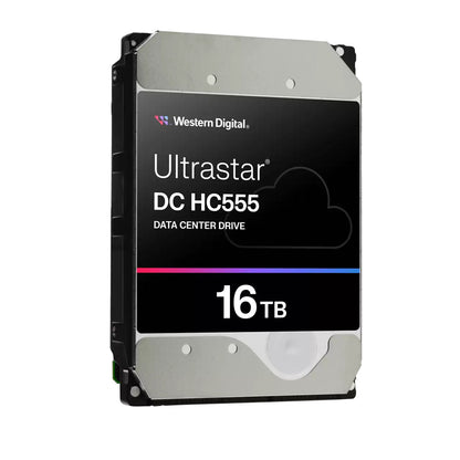 Western Digital Ultrastar DC HC555 internal hard drive 16 TB 7200 RPM 512 MB 3.5" Serial ATA III