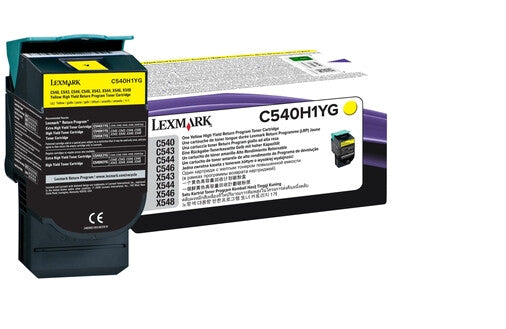 Lexmark C540H1YG toner cartridge 1 pc(s) Original Yellow