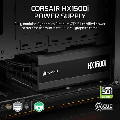 Corsair HXi Series HX1500i power supply unit 1500 W 24-pin ATX ATX Black