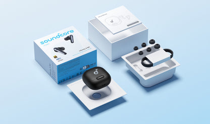 Soundcore Liberty 4 NC Headphones Wireless In-ear Calls/Music Bluetooth Black