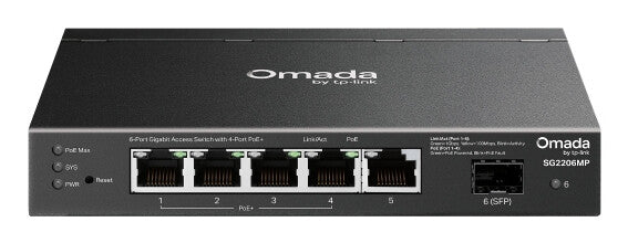TP-Link Omada SG2206MP network switch L2 Gigabit Ethernet (10/100/1000) Power over Ethernet (PoE)