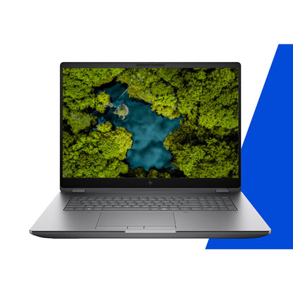 HP ZBook Fury G1i Data Science Intel Core Ultra 9 285HX Mobile workstation 40.6 cm (16") WUXGA 64 GB DDR5-SDRAM 1 TB SSD NVIDIA RTX PRO 3000 Blackwell Wi-Fi 7 (802.11be) Windows 11 Pro AI Workstation, AI PC Silver