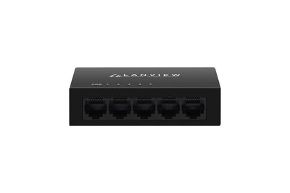 Lanview LVN-DESK-5PORT-1G network switch Unmanaged Gigabit Ethernet (10/100/1000)