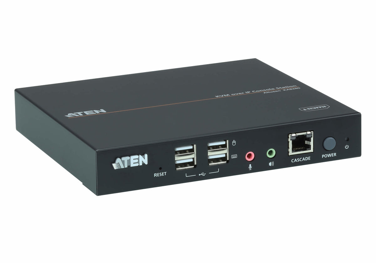 ATEN KA8280 KVM switch Rack mounting Black