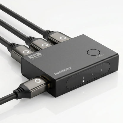Marmitek Connect 730 - HDMI switch 8K 60 Hz – 4K 165 Hz