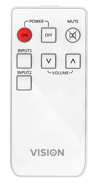 Vision TC3-AMP audio amplifier 2.0 channels Home White