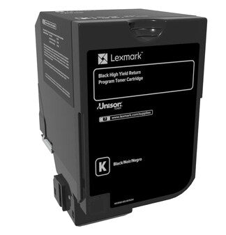 Lexmark 74C2HK0 toner cartridge 1 pc(s) Original Black