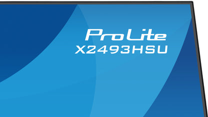 iiyama ProLite X2493HSU-B1 computer monitor 60.5 cm (23.8") 1920 x 1080 pixels Full HD LED Black