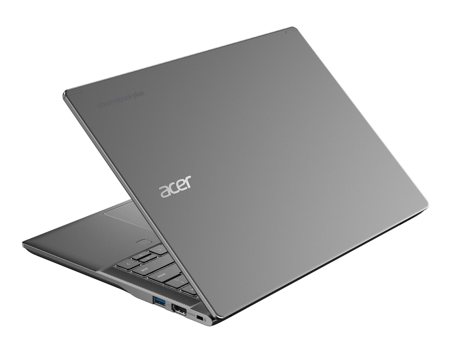 Acer Chromebook Plus 514 CBE594-2-TCO-340Q Intel Core 3 100U 35.6 cm (14") WUXGA 8 GB LPDDR5x-SDRAM 256 GB SSD Wi-Fi 7 (802.11be) ChromeOS Grey