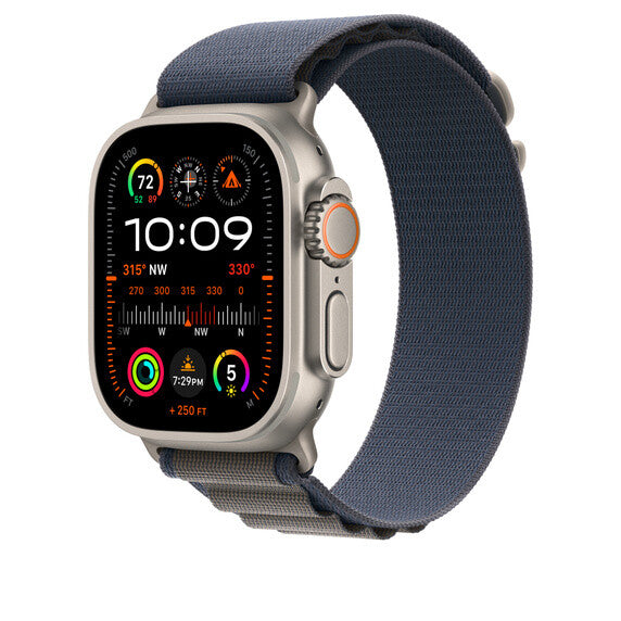 Apple MT5L3ZM/A Smart Wearable Accessories Band Blue Recycled polyester, Spandex, Titanium