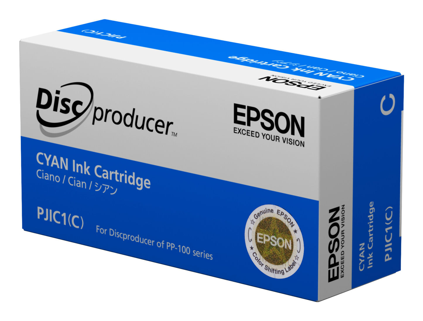 Epson Discproducer Ink PJIC7(C), Cyan (MOQ=10)