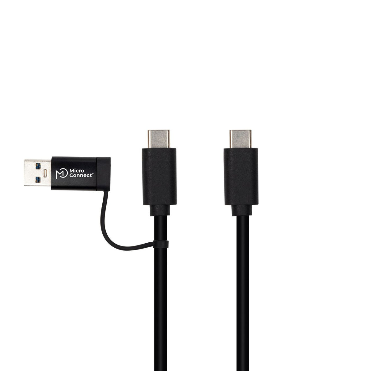 Microconnect USB3.1CCA1 USB cable USB 3.2 Gen 1 (3.1 Gen 1) 1 m USB C Black