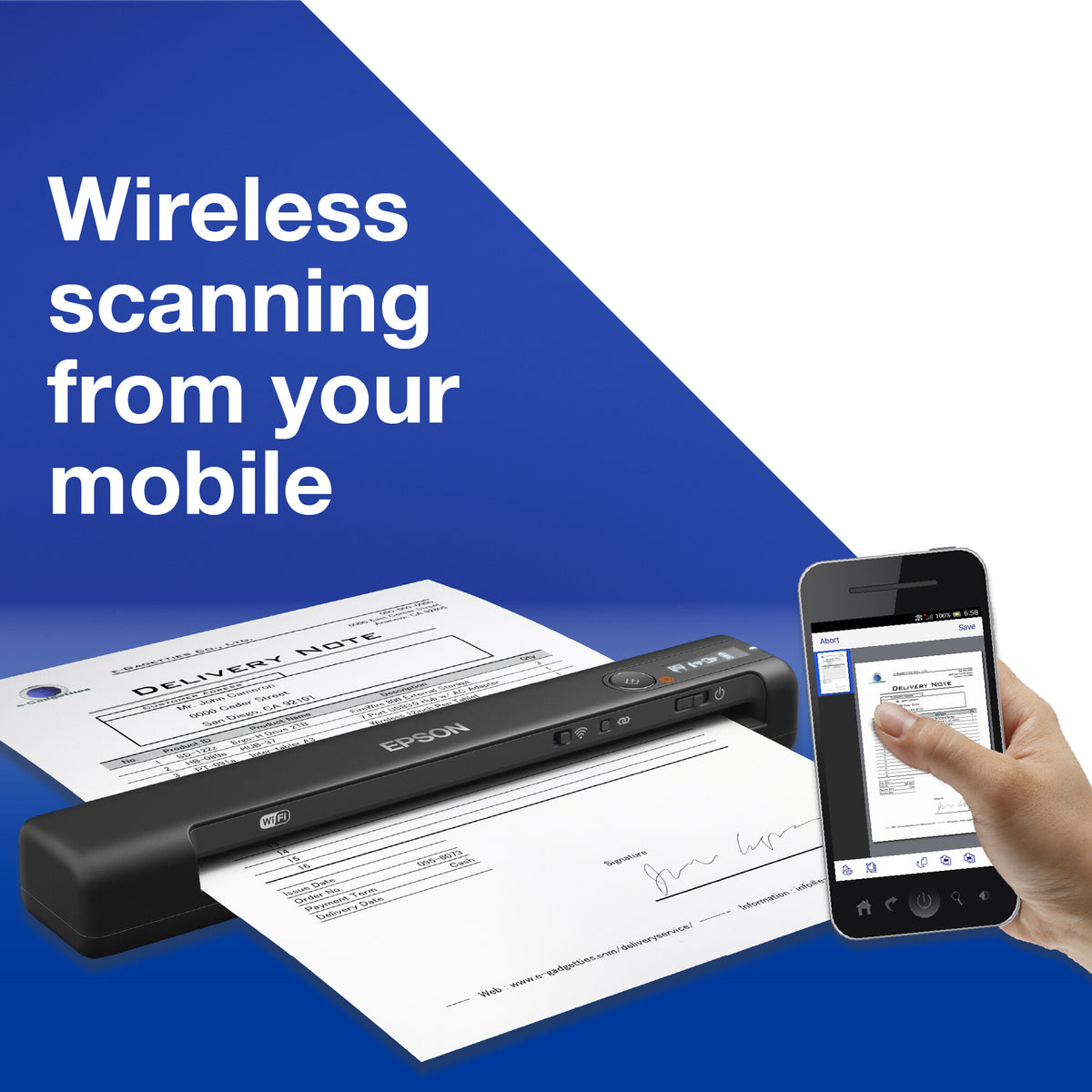Epson WorkForce ES-60W