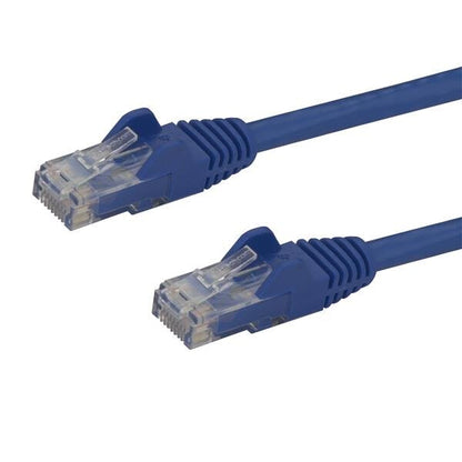 StarTech.com 2m CAT6 Ethernet Cable - Blue CAT 6 Gigabit Ethernet Wire -250MHz 100W PoE RJ45 UTP Network/Patch Cord Snagless w/Strain Relief Individually Tested