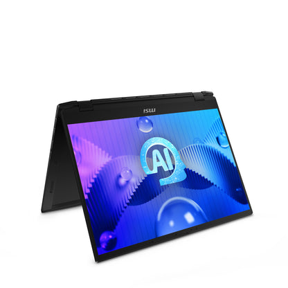 MSI Summit E16 AI Evo A1MTG-002UK Intel Core Ultra 7 Hybrid (2-in-1) 40.6 cm (16") Touchscreen Quad HD+ 32 GB LPDDR5-SDRAM 1 TB SSD Wi-Fi 7 (802.11be) Windows 11 Pro Black