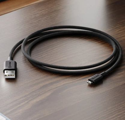 ALOGIC ELPAMB12-BK USB cable USB 2.0 1.2 m USB A Micro-USB B 0.48 Gbit/s Black