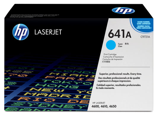 HP 641A Cyan Original LaserJet toner cartridge 1 pc(s)