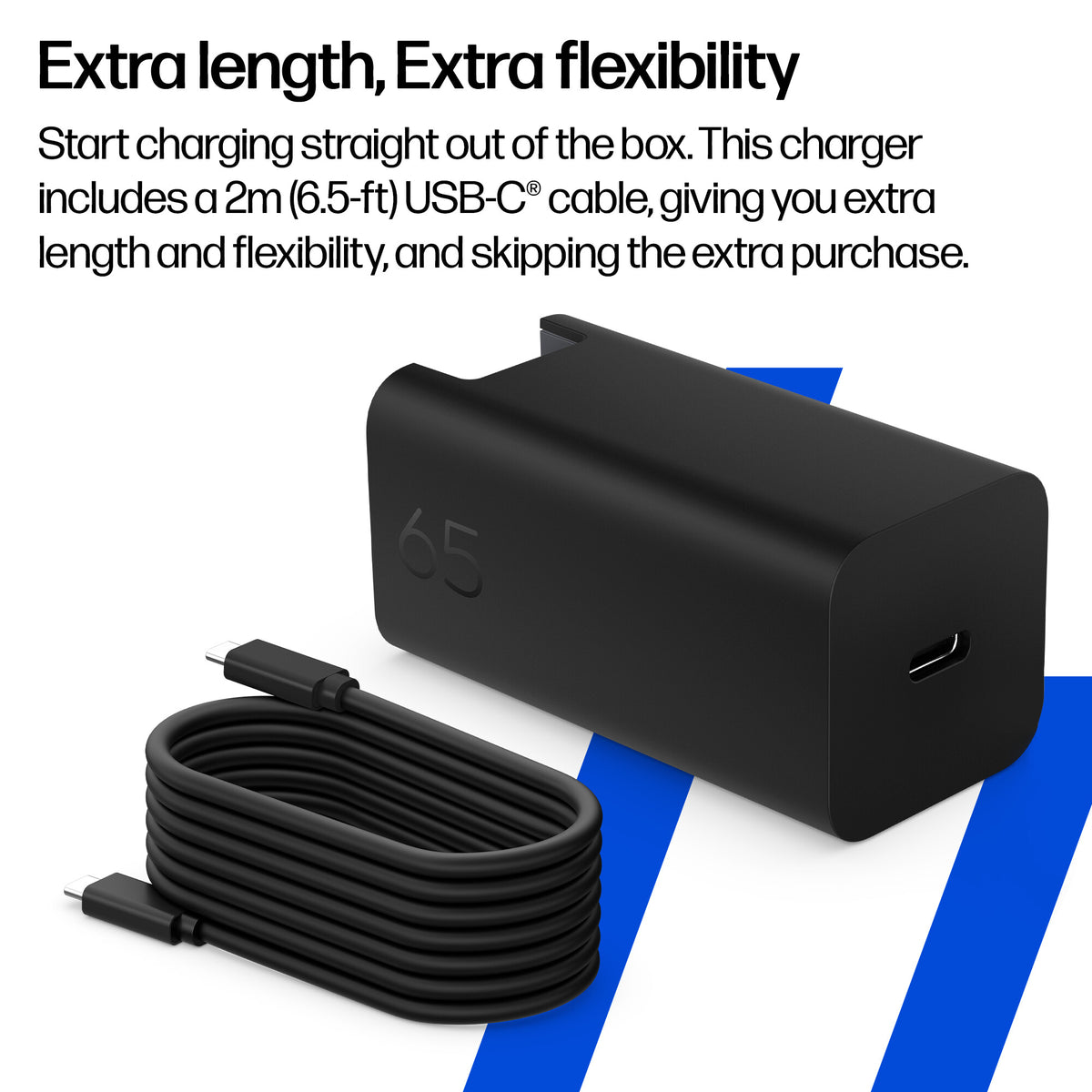 HP 65W GaN Wall Charger
