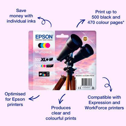 Epson Multipack 4-colours 502 Ink