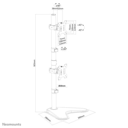 Neomounts monitor desk mount