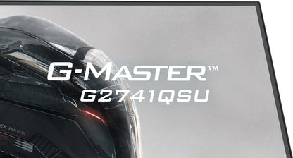 iiyama G-MASTER G2741QSU-B1 computer monitor 68.6 cm (27") 2560 x 1440 pixels 4K Ultra HD QLED Black